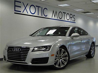 2012 audi a7 quattro! nav rear-cam pdc htd-sts push-start 20whls waranty 1-owner