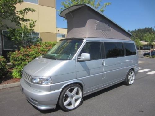 2002 volkswagen eurovan mv weekender poptop camper customized! automatic 3-door
