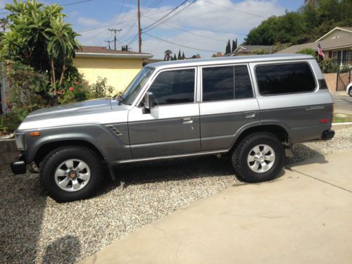 1988 toyota land cruiser fj62--rust-free california vehicle--185,762 miles