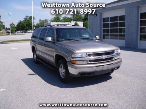 2001 chevrolet suburban ls vortec leather moon roof