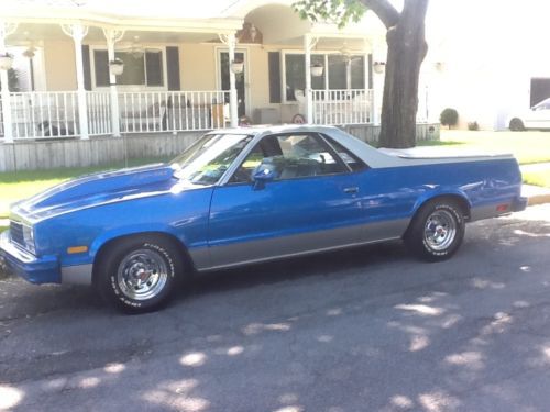 1982 chevrolet el camino conquista standard cab pickup 2-door