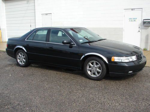 2003 cadillac seville sls runs great black with black interior