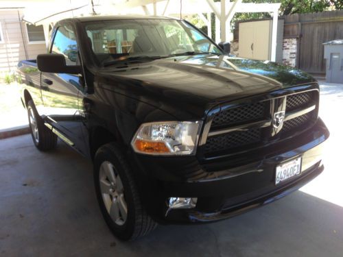 2012 ram 1500 4x4 st reg cab pickup 2-door 5.7l full factory warranty