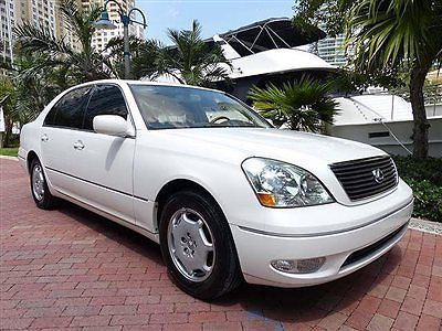 Very, very nice 2002 lexus ls430 - excellent florida car that runs like new
