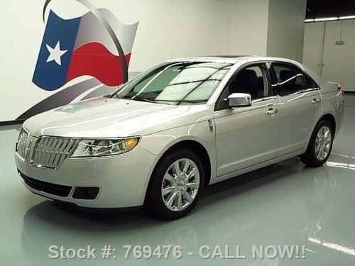 2011 lincoln mkz sunroof vent seats park assist 5k mi texas direct auto