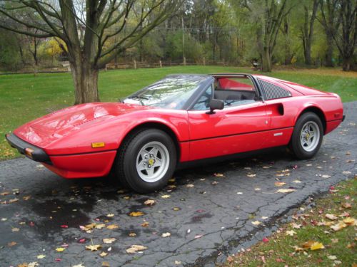 1979 ferrari 308 gts base coupe 2-door 3.0l