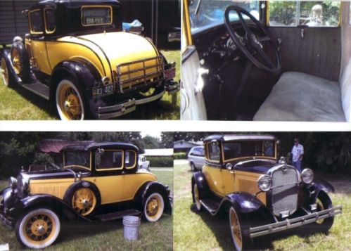 1930 ford model a coupe with rumble seat