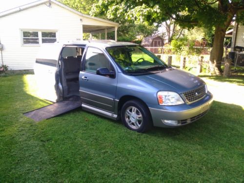 2004 ford freestar with wheelchair and/or cargo ramp florida vehicle runs great