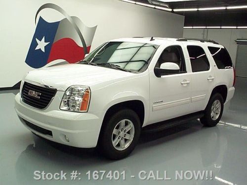 2012 gmc yukon slt 8-pass heated leather rear cam 84k texas direct auto