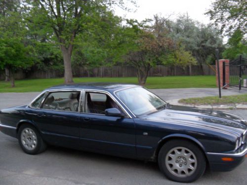 Navy blue,cream interior xj8l good engine