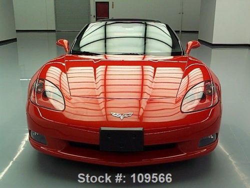 2011 chevy corvette 3lt auto htd leather nav hud 41k mi texas direct auto