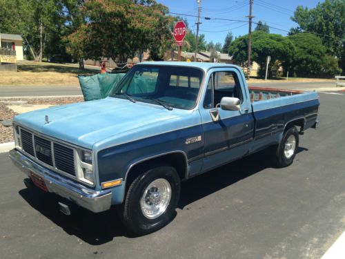 1986 gmc 3/4 ton rust free ca truck