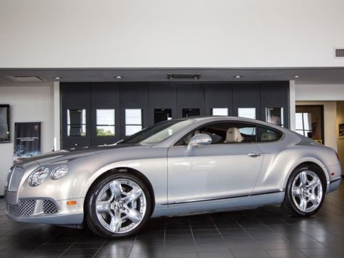 2012 bentley continental gt nav polished wheels extreme silver convenience spec