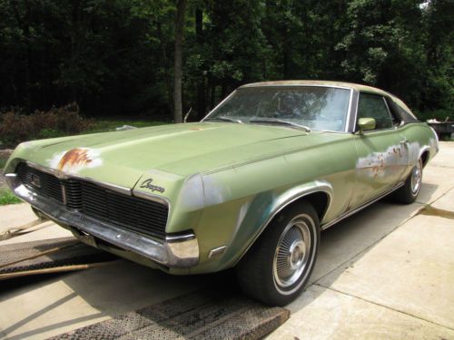 1969 mercury cougar xr7 428 cobra jet