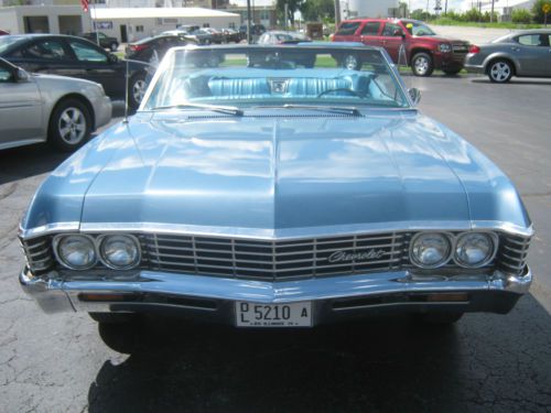 1967 Chevrolet Impala Convertible/Blue....Must see!, US $13,500.00, image 3