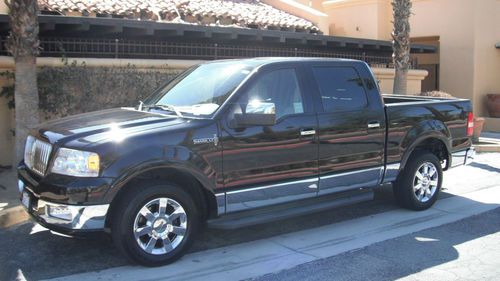 2006 lincoln mark lt black loaded 2 owner moonroof chrome wheels nice truck