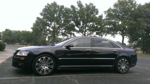 2006 audi a8l a8 quattro alcantara headliner - saddle interior - a7 wheels
