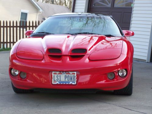 1999 pontiac firebird formula coupe 2-door 5.7l, red, ws6 with ram air