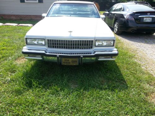 1987 chevrolet caprice classic ls brougham sedan 4-door 5.0l