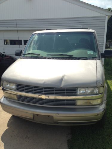 2002 chevy astro passenger van - all wheel drive - runs great! only 76k miles!