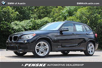 Bmw x1 xdrive35i new 4 dr automatic gasoline 3.0l twinpower turbo i-6 black sapp