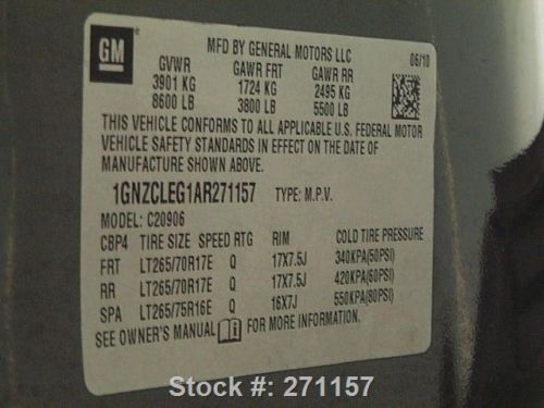 2010 CHEVY SUBURBAN 2500 LS 9PASS RUNNING BOARDS 62K MI TEXAS DIRECT AUTO, US $25,780.00, image 22