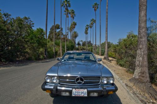 1985 mercedes benz 380sl covertible with hard top