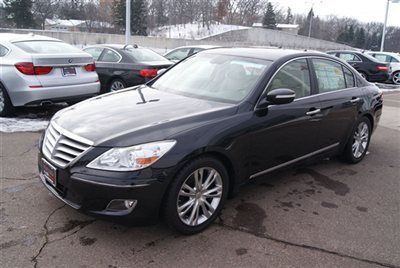 2011 genesis 4.6, black/cashmere, navigation, bluetooth, xenon, 16511 miles