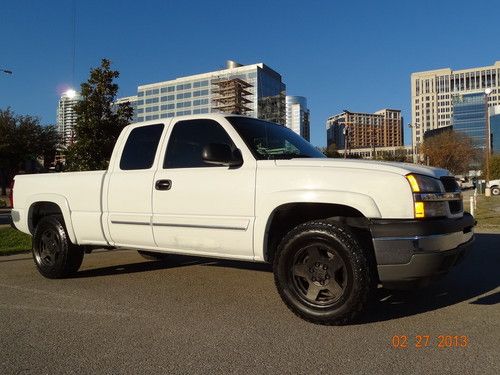 2005 chevrolet silverado 1500 lt extcab 4-door 5.3l v8 4x4 auto power runs great