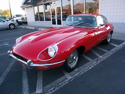 Classic 1969 jaguar e-type coupe 4.2l 6 cylinder series 2 matching numbers