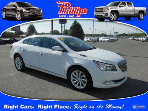 2014 buick lacrosse leather