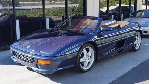 1995 ferrari 355 spider low miles all records