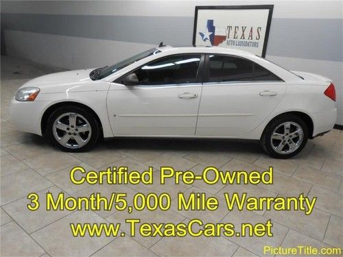 08 g6 gt sedan chrome certified warranty we finance!!!!