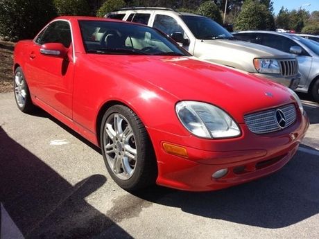 2004 mercedes-benz slk320 base convertible 2-door 3.2l