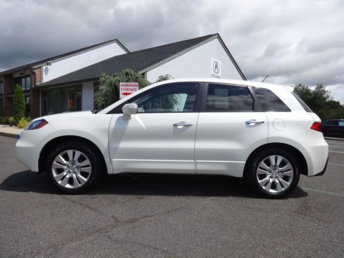 2011 acura rdx sh-awd 2.3l 4-cyl turbo auto leather roof one owner super nice!