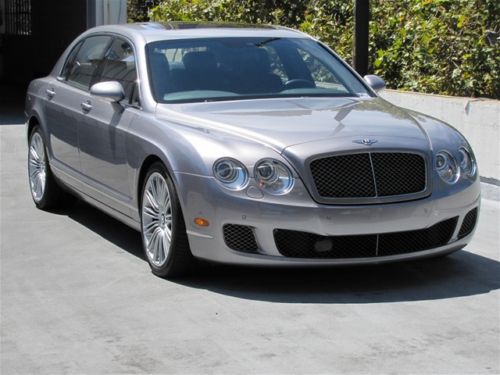 Silver tempest with black interior speed