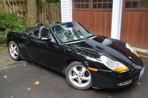 1998 porsche boxster black/black  great shape 110k miles