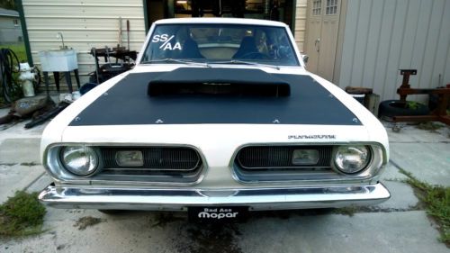 1968 plymouth barracuda street legal or strip 340 performance road or race car