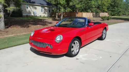 2002 ford thunderbird base convertible 2-door 3.9l