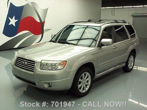 2007 subaru forester 2.5 x premium awd sunroof 38k mi texas direct auto