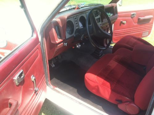 1984Ford Ranger pickup truck red & white used as is, image 6