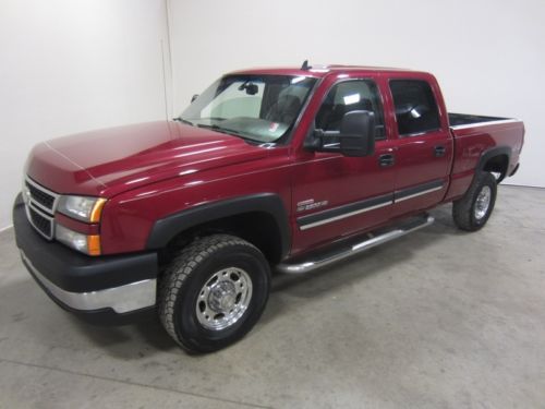 06 chevrolet silverado 2500 6.6l v8 diesel crewcab short bed 4x4 1co owner 80pix