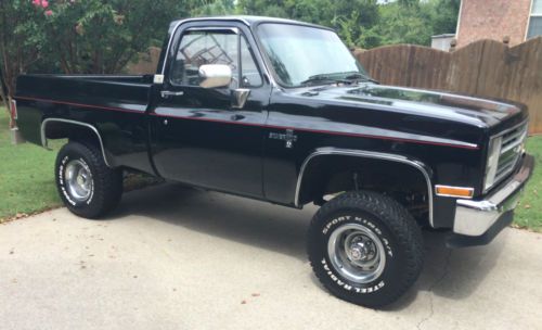 1987 chevrolet silverado 1500 k10 4x4 no reserve auction