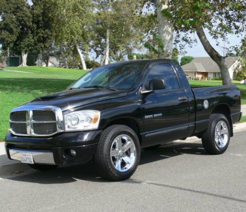 2005 ram 1500 pickup truck - ram srt hood, 20&#034; rims, flowmaster, bi-xenon hid