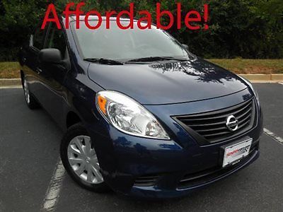 Nissan versa 4dr sedan cvt 1.6 sl cvt gasoline 1.6l 4 cyl blue onyx metallic