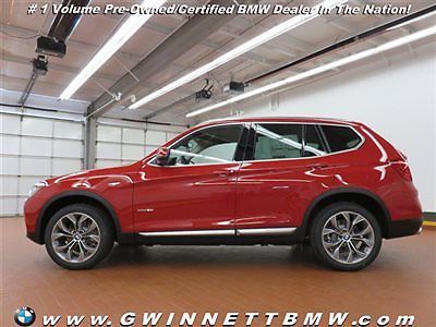 Xdrive28i new 4 dr automatic gasoline 2.0l 4 cyl melbourne red metallic