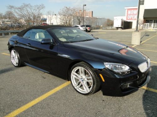 2013 BMW 650 i 650i M Package 4.4L V8 Convertible Repairable Rebuilder Easy Fix!, US $40,995.00, image 3