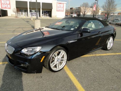 2013 BMW 650 i 650i M Package 4.4L V8 Convertible Repairable Rebuilder Easy Fix!, US $40,995.00, image 4
