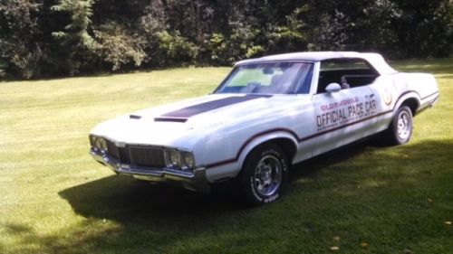 1970 olds cutlass indy 500 pace car -- y74 code
