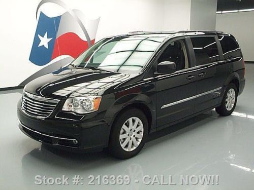 2014 chrysler town &amp; country touring leather dvd 21k mi texas direct auto